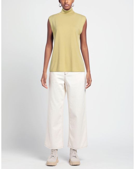 Aspesi Yellow Turtleneck