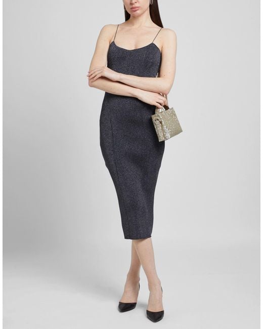 Khaite Blue Midi Dress