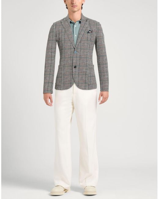 Bob Gray Blazer Cotton, Polyester, Elastane for men