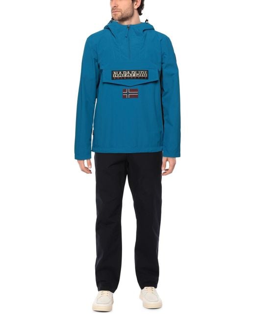 Napapijri Blue Jacket for men