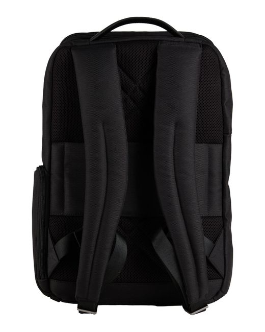 Piquadro Black Backpack Cow Leather, Eva (Ethylene for men