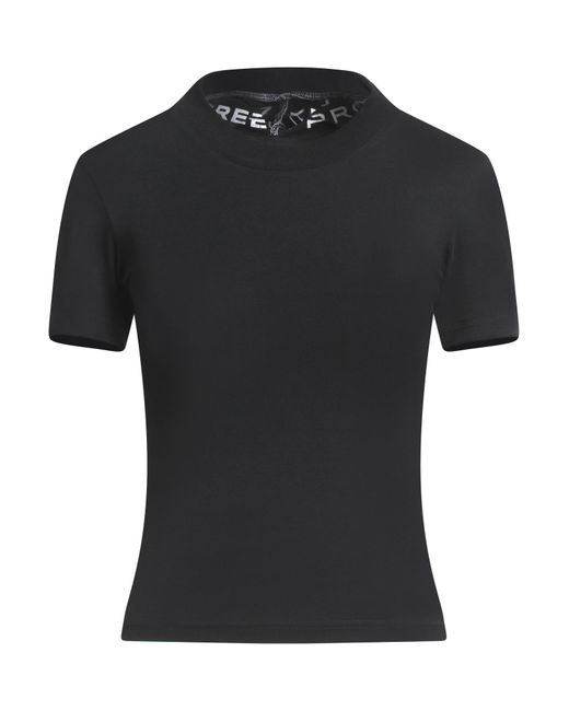 Y. Project Black T-Shirt Organic Cotton, Elastane
