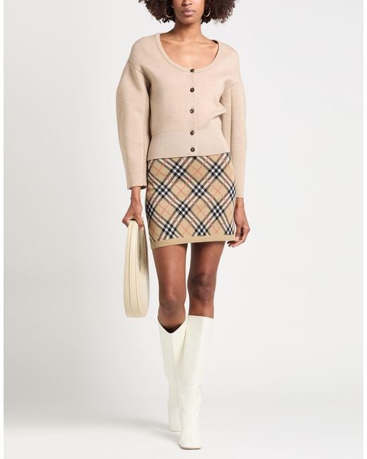 Jacquemus Natural Sand Cardigan Merino Wool, Polyamide, Elastane