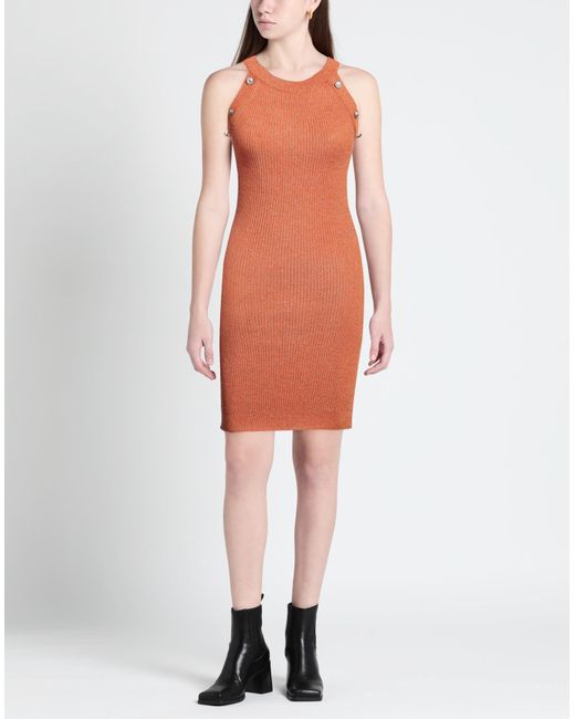 ViCOLO Orange Mini Dress