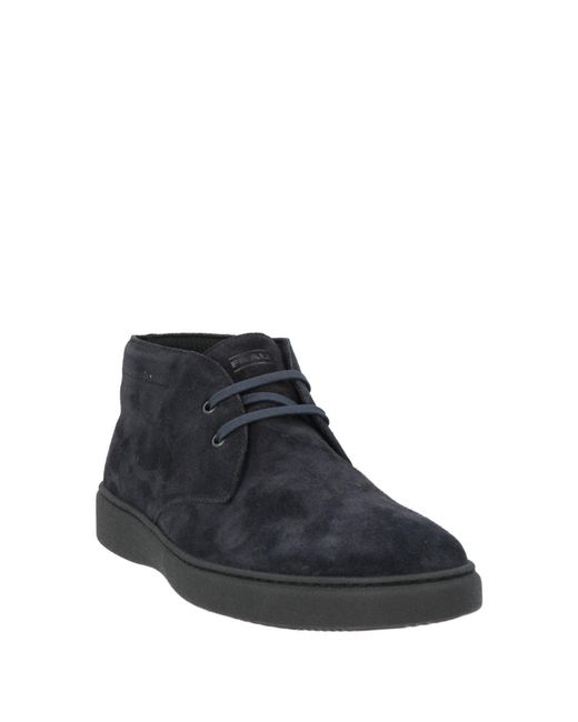 Frau Blue Ankle Boots Leather for men