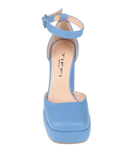 Tiffi Blue Pumps