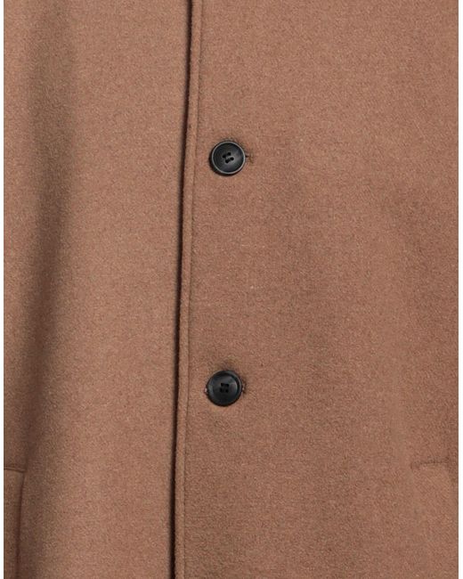 Only & Sons Brown Coat for men