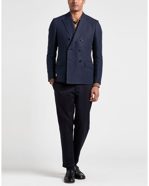 Lardini Blue Blazer for men