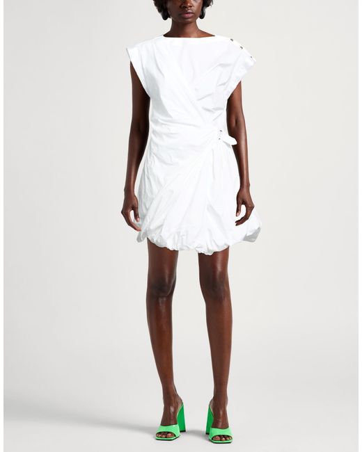 Pinko White Mini Dress