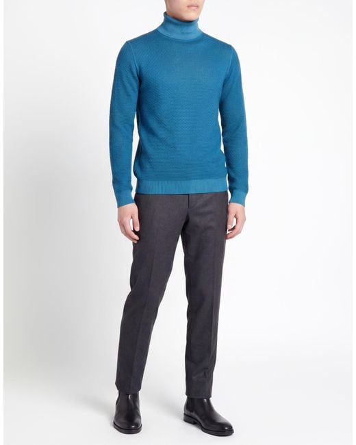 Jeordie's Blue Turtleneck for men