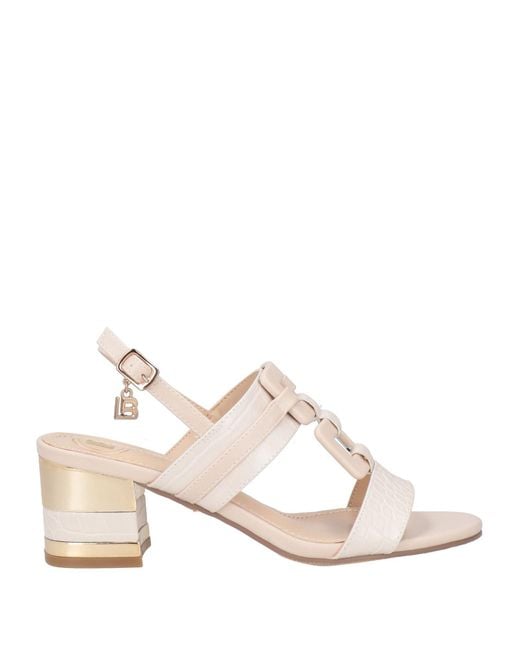 Laura Biagiotti Natural Sandals