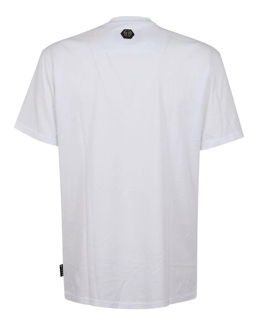 T-shirt Philipp Plein pour homme en coloris Gray