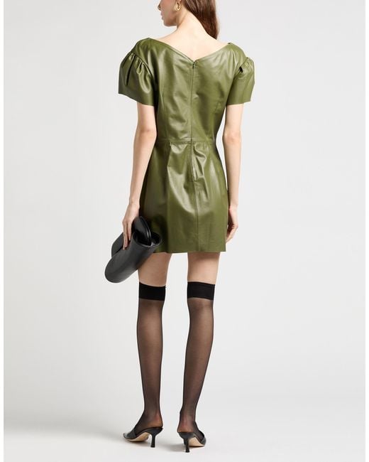 DSquared² Green Mini Dress