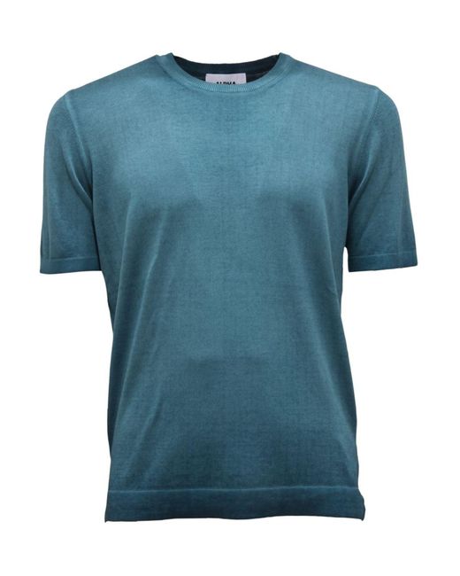 Alpha Studio T-shirts in Blue für Herren