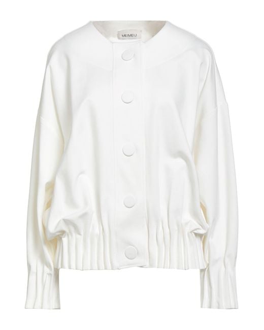 MEIMEIJ White Jacke & Anorak