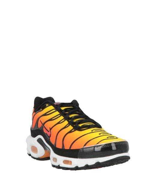Nike Orange Sneakers Textile Fibers for men