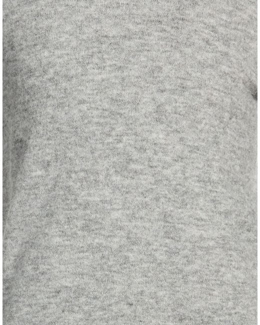 SELECTED Gray Light Sweater Recycled Polyester, Alpaca Wool, Wool, Nylon, Elastane for men