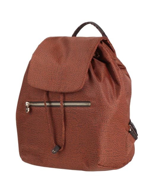 Borbonese Brown Backpacks