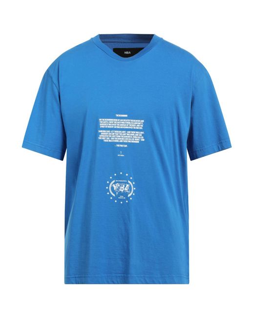 Hood By Air Blue T-shirt for men