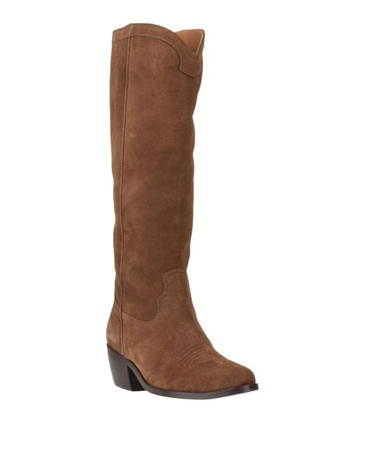 Anthology Brown Khaki Boot Leather