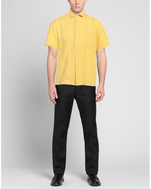 Portuguese Flannel Yellow Shirt for men