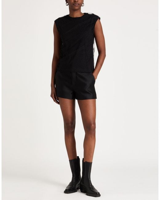 Top MSGM en coloris Black