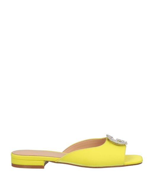 Gaelle Paris Yellow Sandals