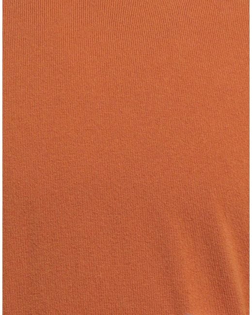 Amaranto Brown Turtleneck for men