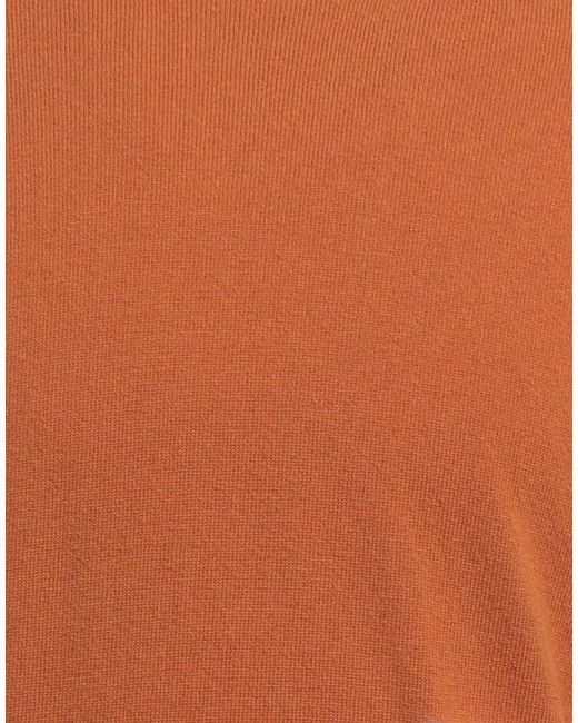 Amaranto Brown Turtleneck for men