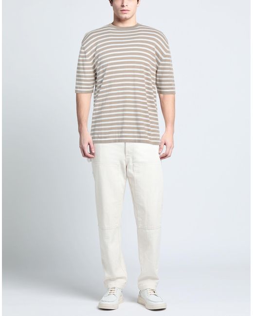 Lardini White Sweater for men