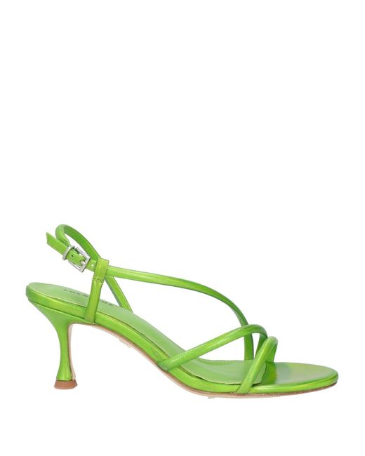 Lola Cruz Green Sandals