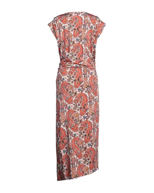 Rabanne Pink Maxi Dress Viscose, Elastane