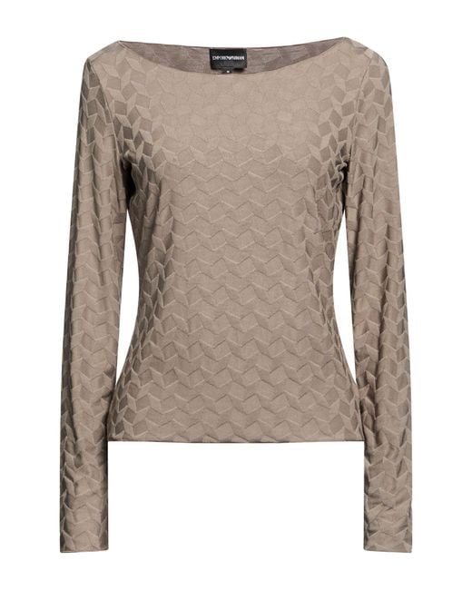Emporio Armani Brown Top