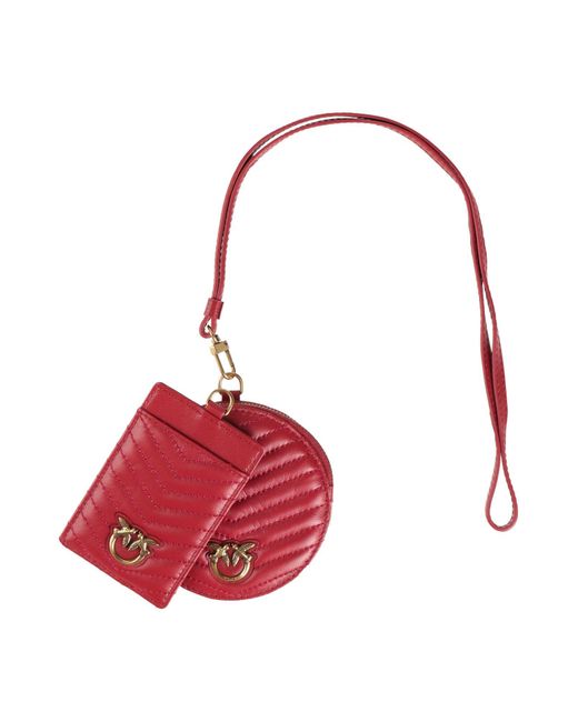 Pinko Red Crossbody Wallet