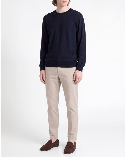 Fedeli Blue Jumper for men