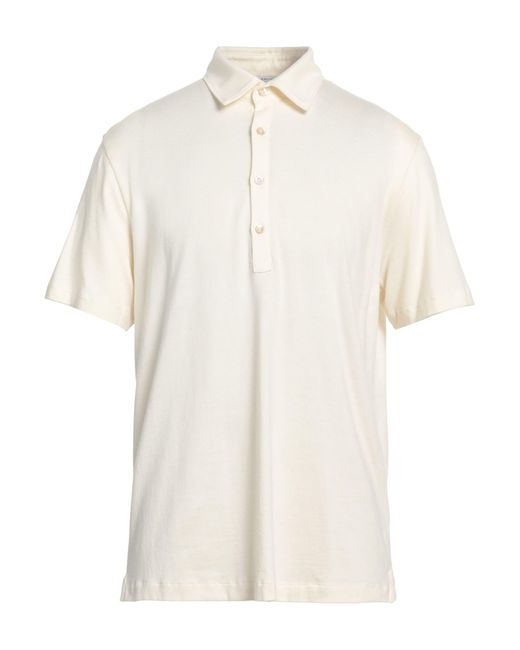 Boglioli White Polo Shirt for men