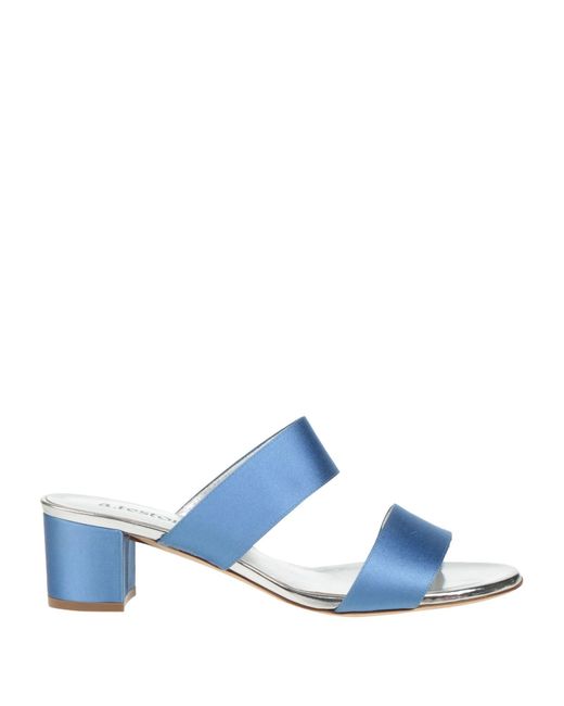 A.Testoni Blue Sandals
