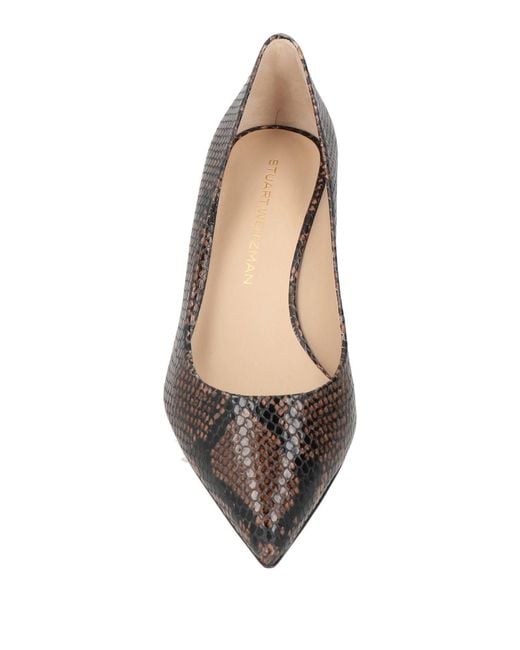 Stuart Weitzman Brown Pumps Leather