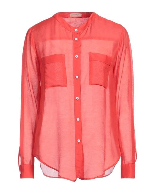 Camicettasnob Pink Shirt Cotton, Silk