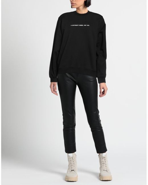 DIESEL Black Sweatshirt