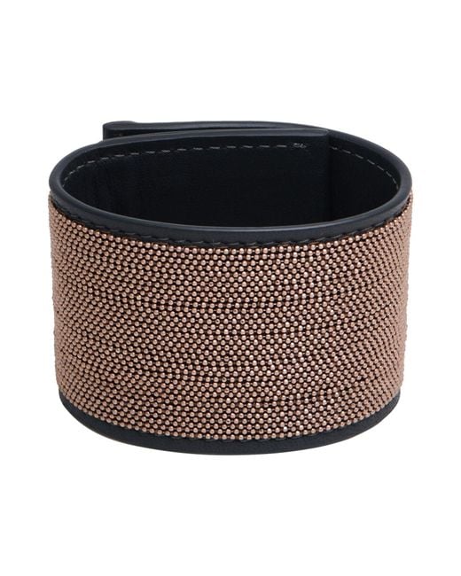 Brunello Cucinelli Brown Bracelets