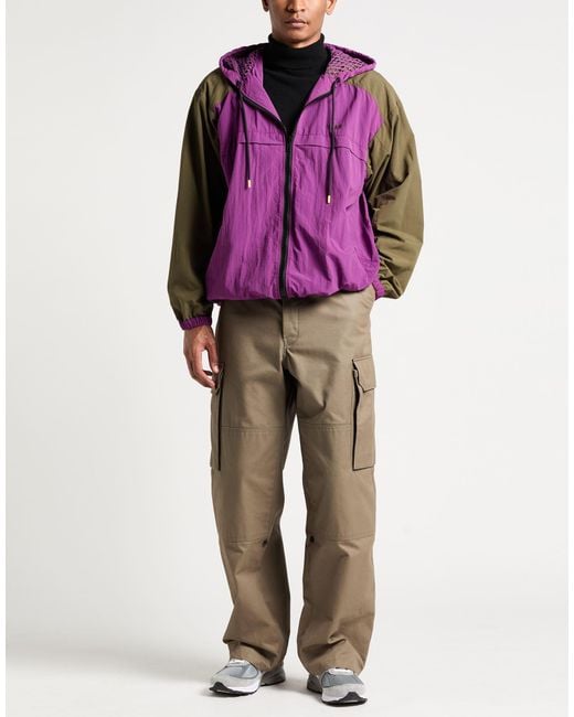 MSGM Purple Jackets for men