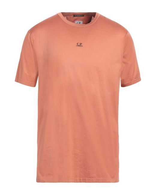 C P Company Orange T-shirt for men