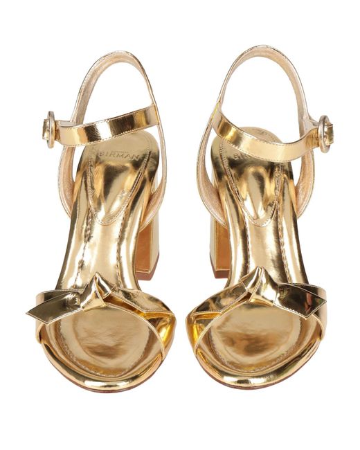 Alexandre Birman Metallic Sandals