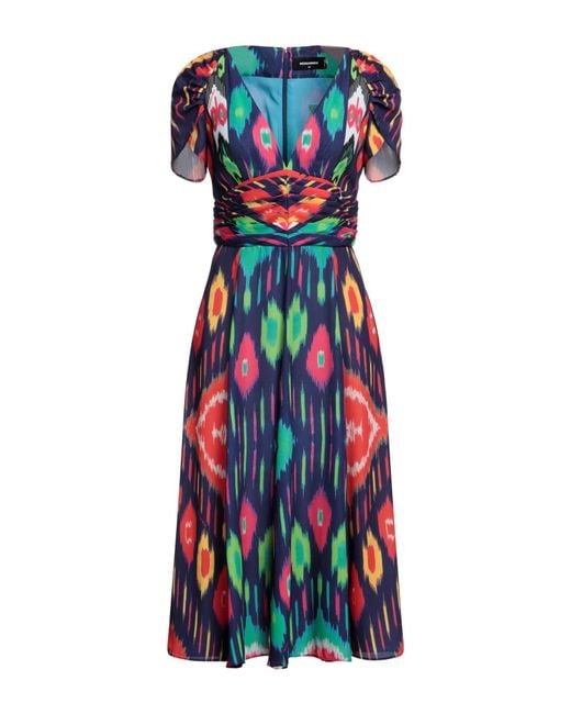 Robe midi DSquared² en coloris Red