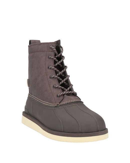 Suicoke Brown Ankle Boots for men