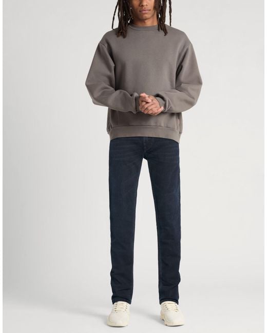Acne Blue Jeans Cotton, Polyester, Elastane for men