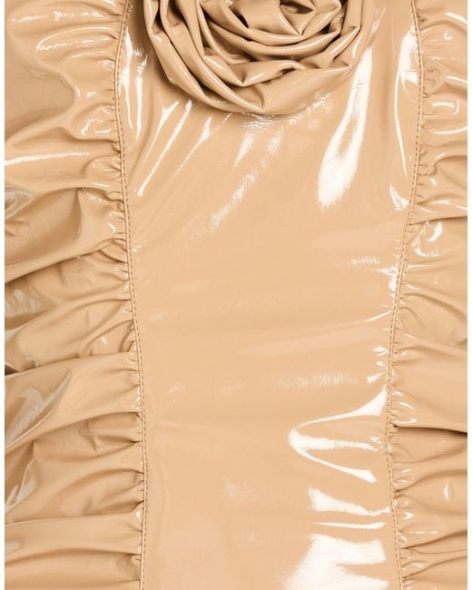 Blumarine Natural Camel Top Polyester