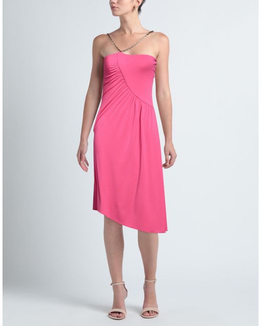 Pinko Pink Midi Dress