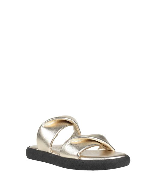 Baldinini White Sandals Leather